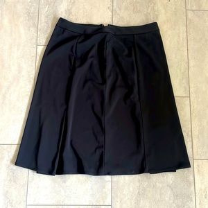 2/$30 Anne Taylor simple black skirt size 14